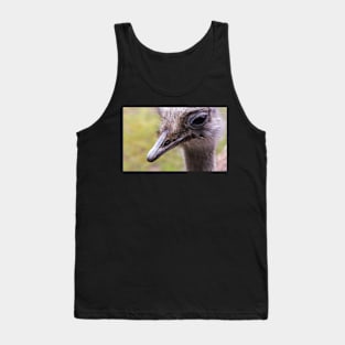 Portrait of common ostrich Tank Top